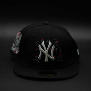 NEW ERA 59FIFTY MLB NEW YORK YANKEES SUBWAY SERIES 2000 BLACK CROWS EDITIONS