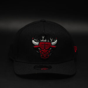 NEW ERA 9FORTY NBA CHICAGO BULLS FLAME E-FRAME BLACK