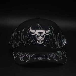 NEW ERA 9FORTY A-FRAME NBA CHICAGO BULLS "OUTLINE FLAMES"