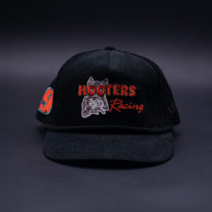 NEW ERA GOLFER HOOTERS RACING NASCAR CORDUROY BLACK