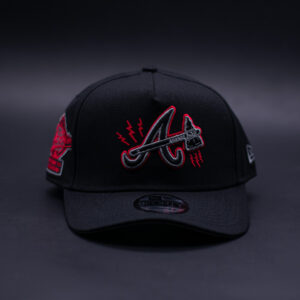 NEW ERA 9FORTY A-FRAME MLB ATLANTA BRAVES WORLD SERIES 1995 BLACK EDITION