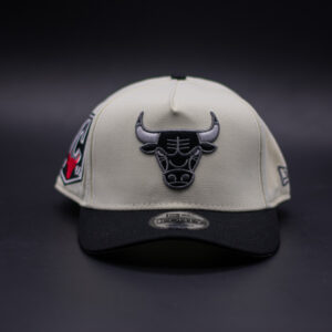 NEW ERA 9FORTY A-FRAME NBA CHICAGO BULLS CHROME TWO TONE METALLIC EDITION