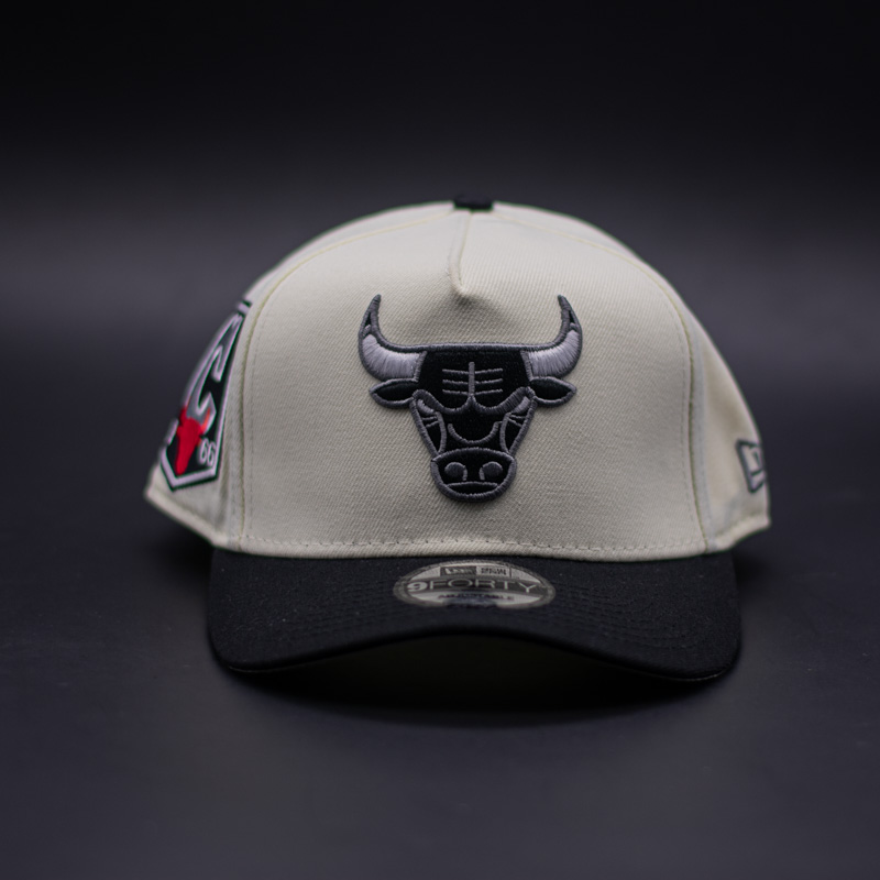 NEW ERA 9FORTY A-FRAME NBA CHICAGO BULLS CHROME TWO TONE METALLIC EDITION