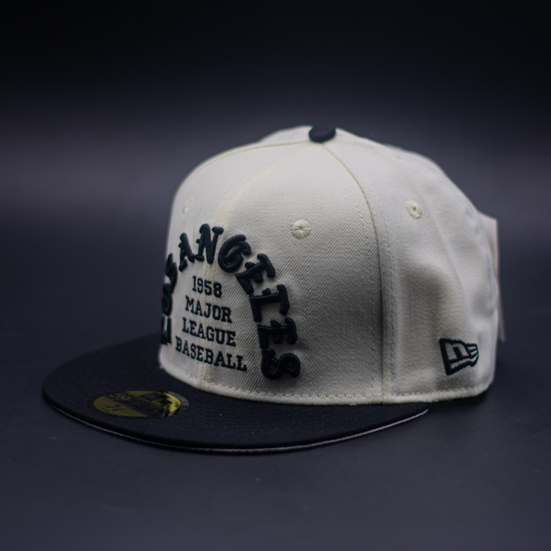NEW ERA 59FIFTY MLB LOS ANGELES DODGERS SKULL CHROME TWO TONE PRIME EDITION - Imagen 3